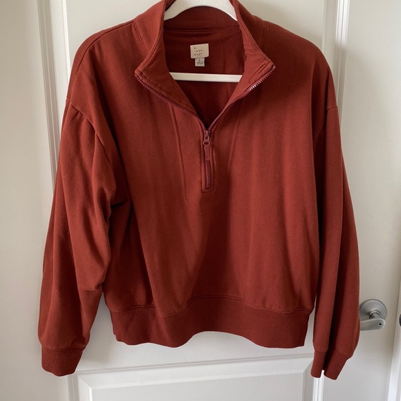 A New Day Quarter Zip Pullover - Picture 1 of 5